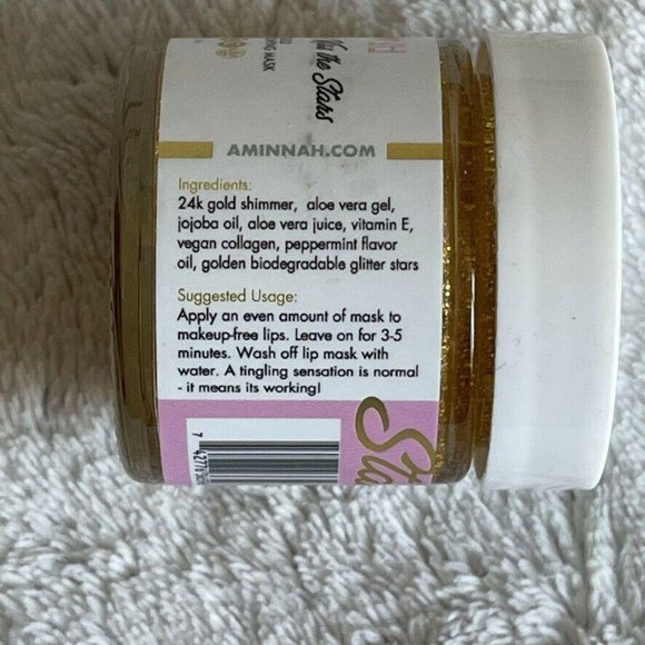 AMNH Kiss the Stars 24k Gold Lip Plumping Mask 1oz - Picture 3 of 4